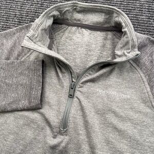 Vineyard‎ Vines Performance 1/4 Zip Youth Girls XL Gray 3M Reflective Whale Logo
